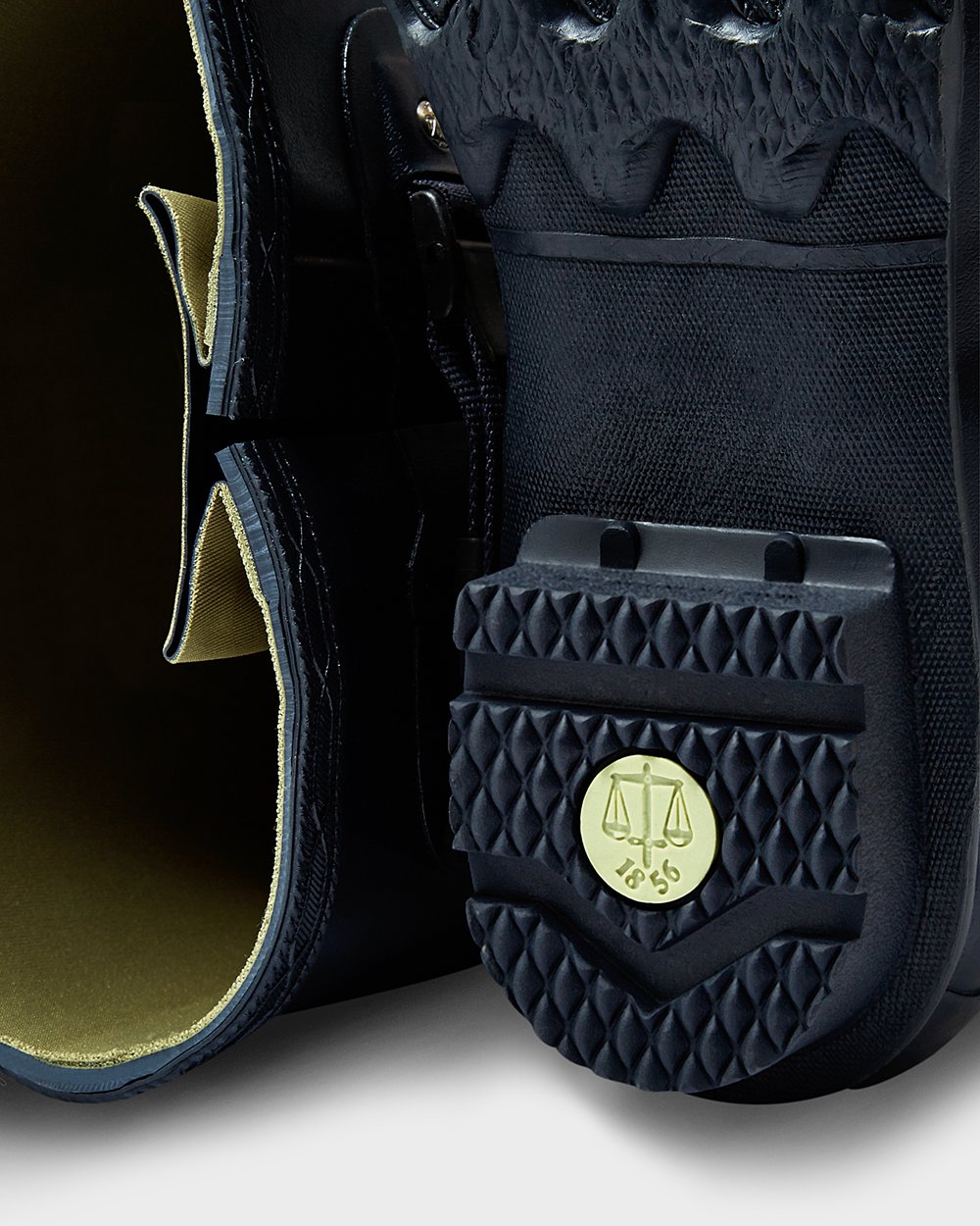 Botas De Altas Hunter Hombre Azul Marino Norris Field Side Adjustable 248513-NKF